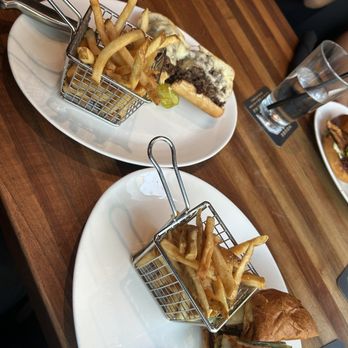 Yard House - House Cheesesteak + Chicken Grilled Chicken & Avocado Sandwich - Bars Near Me - Raleigh, North Carolina Yard House - House Cheesesteak + Chicken Grilled Chicken & Avocado Sandwich - Bars Near Me - Raleigh, North Carolina