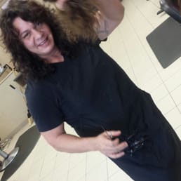 This is Judy Tyler! !! Best hair dresser in the world!!!! Im pretty sure her comb is a magic wand!!!!