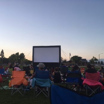 Joe Sampson Park - Huge inflatable screen - Parks Near Me - Rialto, California Joe Sampson Park - Huge inflatable screen - Parks Near Me - Rialto, California