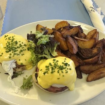 EJ's Luncheonette - Classic Eggs Benedict - Diners Near Me - New York, New York
