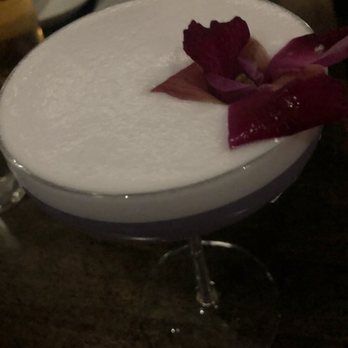 Avoca - Purple queen! With empress gin, lemon juice, egg white, lavender - Pubs Near Me - New York, New York