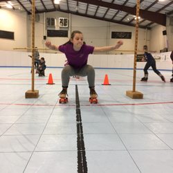 Cascade Indoor Sports - Limbo and games played all during open skate.