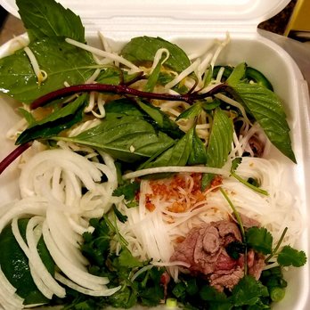 Thai Kitchen - Plenty of garnishes for my PHO - Thai Near Me - Lodi, California