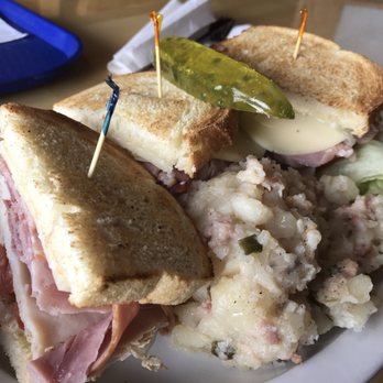 Tip Top Meats - Club Sandwich with Potato salad - Meat Shops Near Me - Carlsbad, California