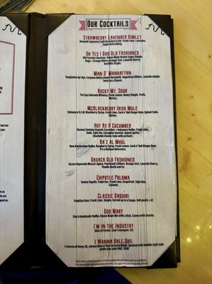 Menu photo 1 The Doolittle Castro Valley, CA