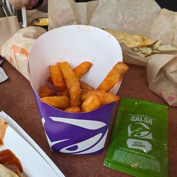 Taco Bell - 1/3 full fries - Fast Food Near Me - Covington, Louisiana