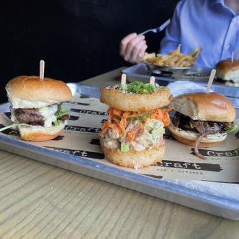 Craft Bar + Kitchen - Social Slider, Sushi Slider, Vegetarian Shroom Slider - Beer Bar Near Me - Binghamton, New York