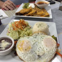 Bistec Acaballo and Birria Quesadilla Bistec Acaballo and Birria Quesadilla