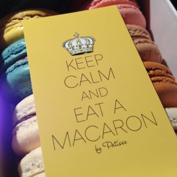 Macaron by Patisse - No really...keep calm and try to eat just one!! - Macarons Near Me - Houston, Texas