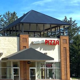 Exterior outside entrance of Michelangelo's Pizza - Michaelangelo's Pizza storefront - Downingtown, Pennsylvania Exterior outside entrance of Michelangelo's Pizza - Michaelangelo's Pizza storefront - Downingtown, Pennsylvania