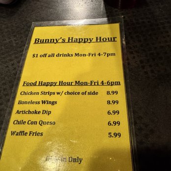 Bunny's Bar & Grill - Happy Hour - Sports Bars Near Me - St Louis Park, Minnesota