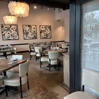 Zest Sushi And Small Plates - Part of inside seating area, July 2026. - Sushi Bars Near Me - Cary, North Carolina