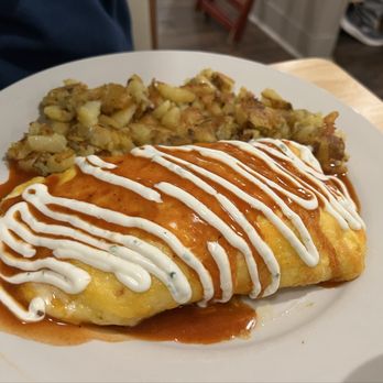 Mimosa - Enchilada Omelette (special for January) - Breakfast & Brunch Near Me - Brookfield, Wisconsin