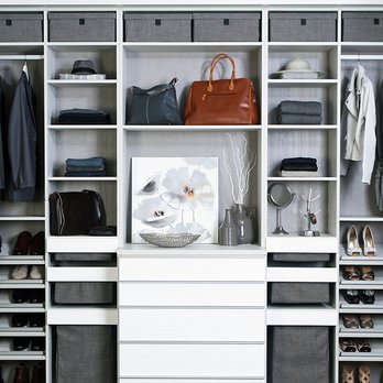California Closets - Naples - Custom Reach In Closets with Shelving and Hanging Storage - California Closets Naples, FL - Interior Design Near Me - Naples, Florida