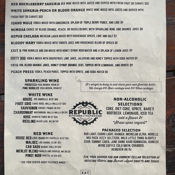 Republic Kitchen+Taphouse - New American Near Me - Post Falls, Idaho Republic Kitchen+Taphouse - New American Near Me - Post Falls, Idaho