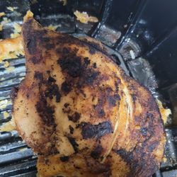 Walk-On's Sports Bistreaux - Juban Crossing Restaurant - Burnt and dry lemon butter chicken