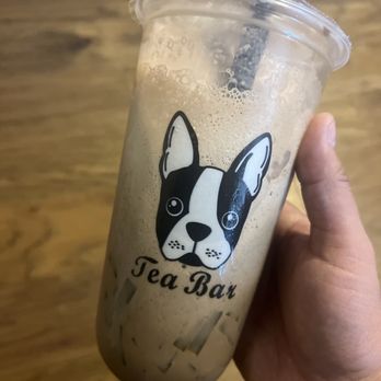 Tea Bar - Taro Smoothie Special with coffee & lychee jelly - Bubble Tea Near Me - Salt Lake City, Utah