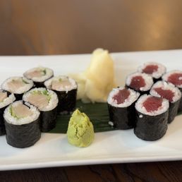 Yellowtail & Tuna Rolls Yellowtail & Tuna Rolls