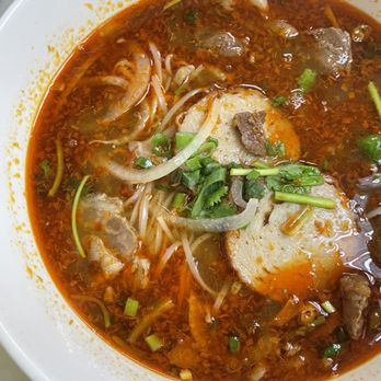 Pho Five-O - Spicy beef noodle soup!! Best Bun Bo Hue on island!!! Always consistently good - Vietnamese Near Me - Aiea, Hawaii