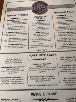 Menu photo 7 Bar Roma Chicago, IL