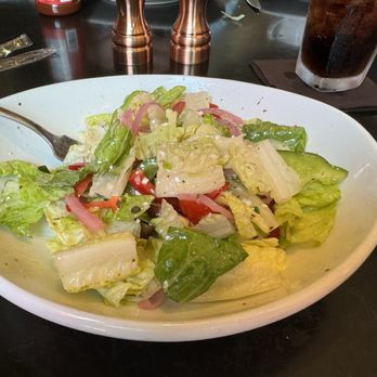 110 Grill - Greek Salad with hardly any olives or feta cheese. - Burgers Near Me - Hopkinton, Massachusetts