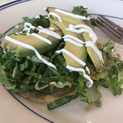 Tostadas "hold the tomatoes"