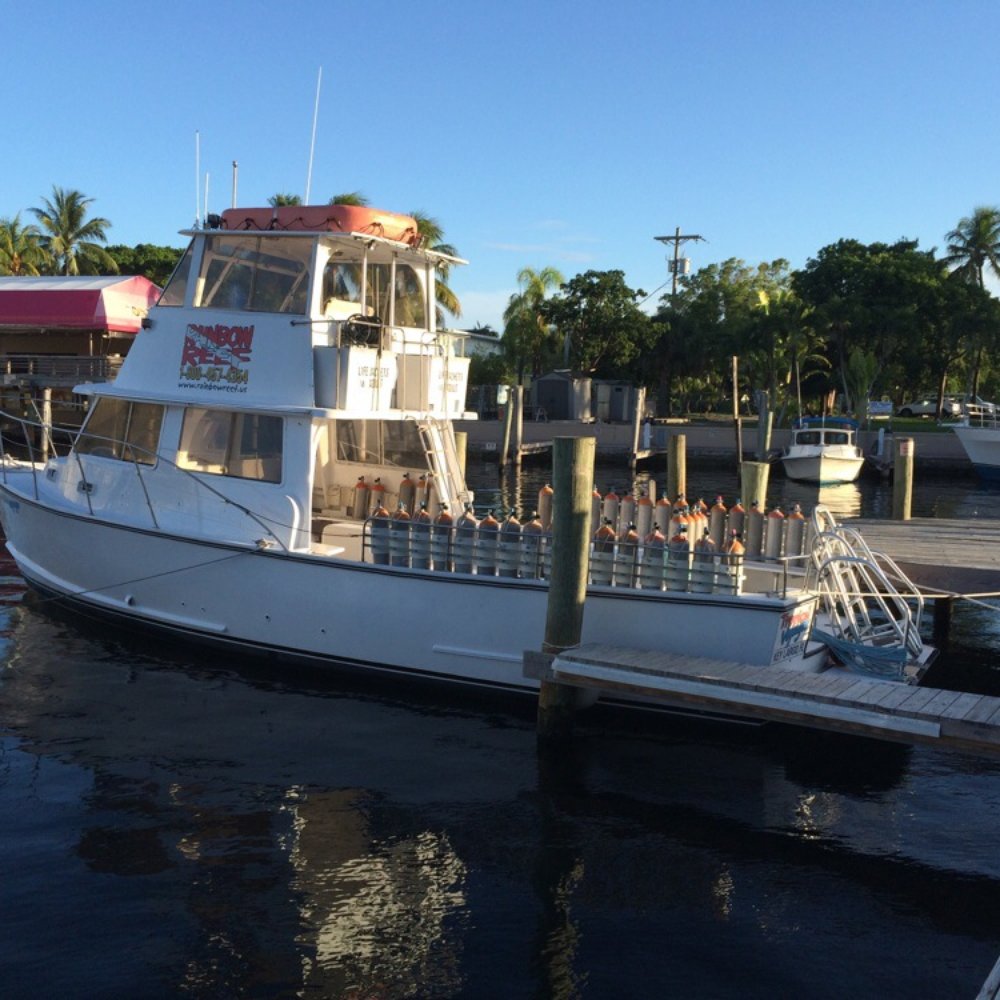 Rainbow Reef Dive Center - One of several dive boats - Scuba Diving Near Me - Key Largo, Florida