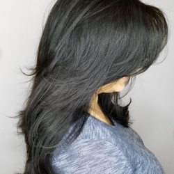 The Hair District Collective Eden Prairie - Long layered haircut by Michelle Baird
