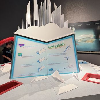 Downing Planetarium - paper airplanes - Planetarium Near Me - Fresno, California