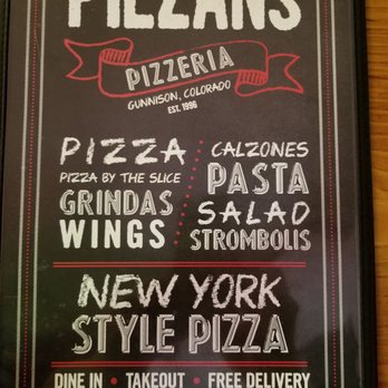 The Pie-Zan's Pizzeria - Menu - Italian Near Me - Gunnison, Colorado The Pie-Zan's Pizzeria - Menu - Italian Near Me - Gunnison, Colorado