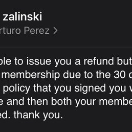 Won't give me refund because of "policy" but has no problem violating his own policies when it comes to charging people extra.