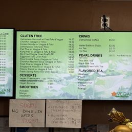 Current menu Current menu
