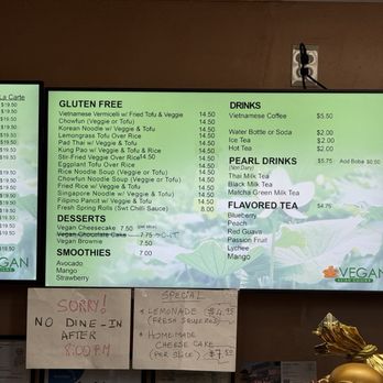 Pho Vegan Asian Cuisine - Current menu - Vegan Near Me - Rocklin, California Pho Vegan Asian Cuisine - Current menu - Vegan Near Me - Rocklin, California