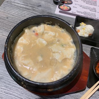 Cho Dang Tofu - Mixed tofu soup. Beef with Seafood. No spice - Korean Near Me - Bellevue, Washington