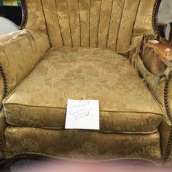 Lessley's - Oops-upside down but before picture of antique channel back
