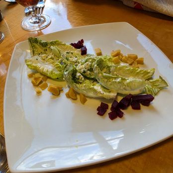 SKADI - Little green lettuce tossed with Danish bleu cheese - Modern European Near Me - Mammoth Lakes, California