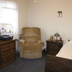 Eden House Senior Assisted Living - Furnished private and companion bedrooms