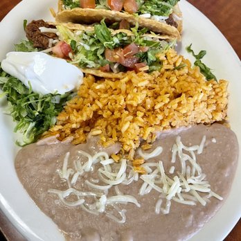 El Pueblito Mexican Restaurant - Two taco combo- shredded beef - Mexican Near Me - Placentia, California El Pueblito Mexican Restaurant - Two taco combo- shredded beef - Mexican Near Me - Placentia, California
