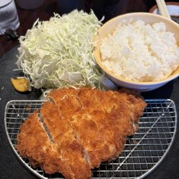 Chicken Katsu lunch set.