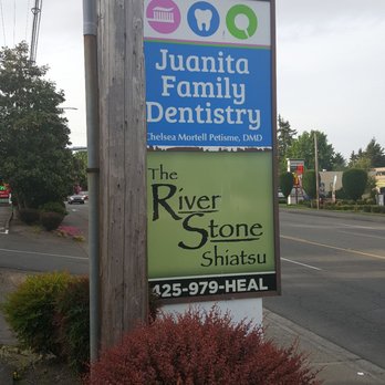 The River Stone Shiatsu - Visible business sign across the street from McDonald's (5/26/18) - Massage Therapy Near Me - Kirkland, Washington The River Stone Shiatsu - Visible business sign across the street from McDonald's (5/26/18) - Massage Therapy Near Me - Kirkland, Washington