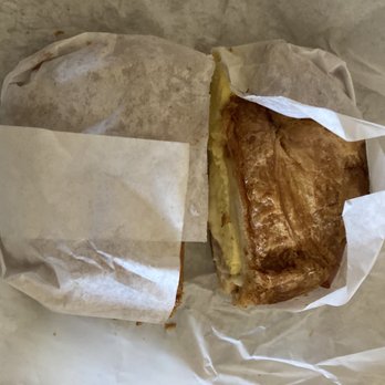 SK Donuts - Ham egg and cheese on croissant - Donuts Near Me - Union City, California
