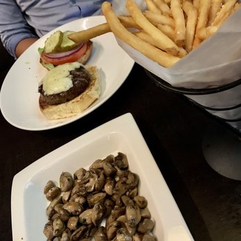 The Woods Jupiter - Sautèed Mushrooms, The Woods Burger and fries - New American Near Me - Jupiter, Florida The Woods Jupiter - Sautèed Mushrooms, The Woods Burger and fries - New American Near Me - Jupiter, Florida