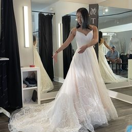 One of the gorgeous dresses