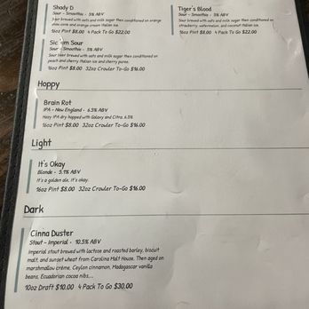Snafu Brewing Company - Menu (9/2024) (2) - Breweries Near Me - North Charleston, South Carolina Snafu Brewing Company - Menu (9/2024) (2) - Breweries Near Me - North Charleston, South Carolina