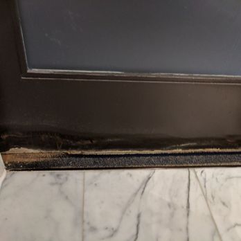 Kimpton George Hotel - A few things need some work. This is the bathroom door - Hotels Near Me - Washington, DC, District of Columbia