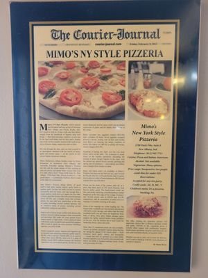 Menu photo 1 Mimo's Pizzeria New Albany, IN Menu photo 1 Mimo's Pizzeria New Albany, IN