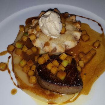 Dante - Seared fois Gras with apple pie a la mode - New American Near Me - Cleveland, Ohio Dante - Seared fois Gras with apple pie a la mode - New American Near Me - Cleveland, Ohio