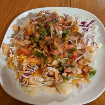 Adelitas Cafe - Yuca con chicharron - Honduran Near Me - Miami, Florida