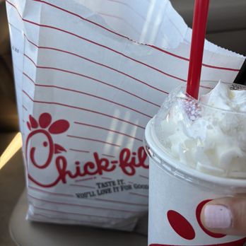 Chick-fil-A - Cookies & Cream Milkshake - Fast Food Near Me - Gambrills, Maryland Chick-fil-A - Cookies & Cream Milkshake - Fast Food Near Me - Gambrills, Maryland