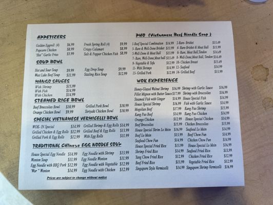 Menu photo 5 Wok-In Costa Mesa, CA Menu photo 5 Wok-In Costa Mesa, CA